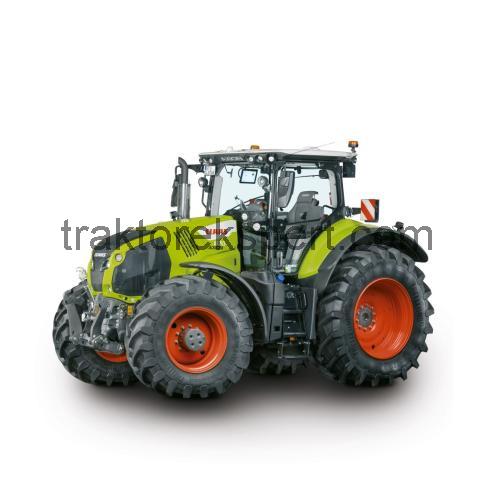 Claas Axion 870 tekniske specifikationer 