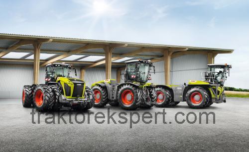 Claas Xerion 5000 Trac VC tekniske specifikationer 