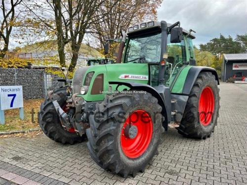 Fendt 716 Vario tekniske specifikationer 