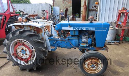 Ford 1600 tekniske specifikationer 