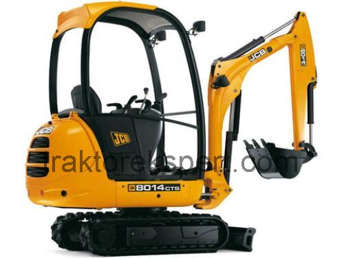 JCB 8014 tekniske specifikationer 