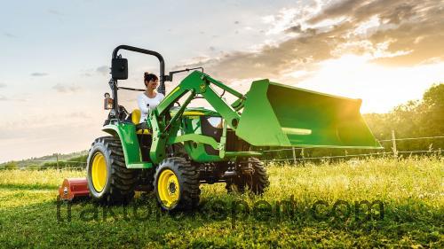 John Deere 3038E anmeldelser og tekniske specifikationer