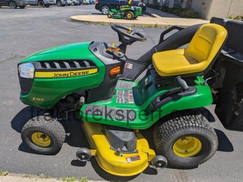 John Deere E140 anmeldelser og tekniske specifikationer