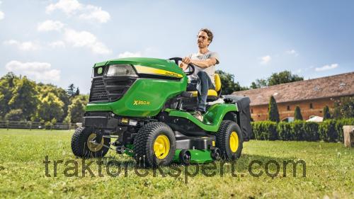 John Deere X350 anmeldelser og tekniske specifikationer