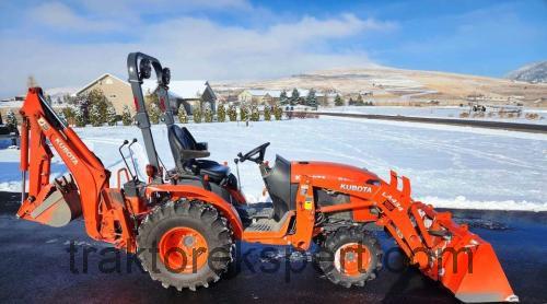 Kubota B2601 tekniske specifikationer 