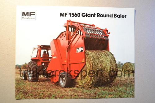 Massey Ferguson 1560 anmeldelser og tekniske specifikationer