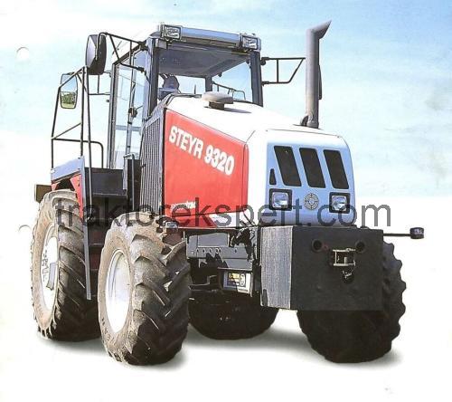 Steyr 9320 anmeldelser og tekniske specifikationer