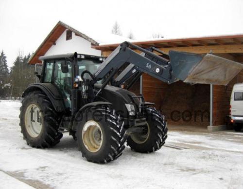 Valtra N123 tekniske specifikationer 